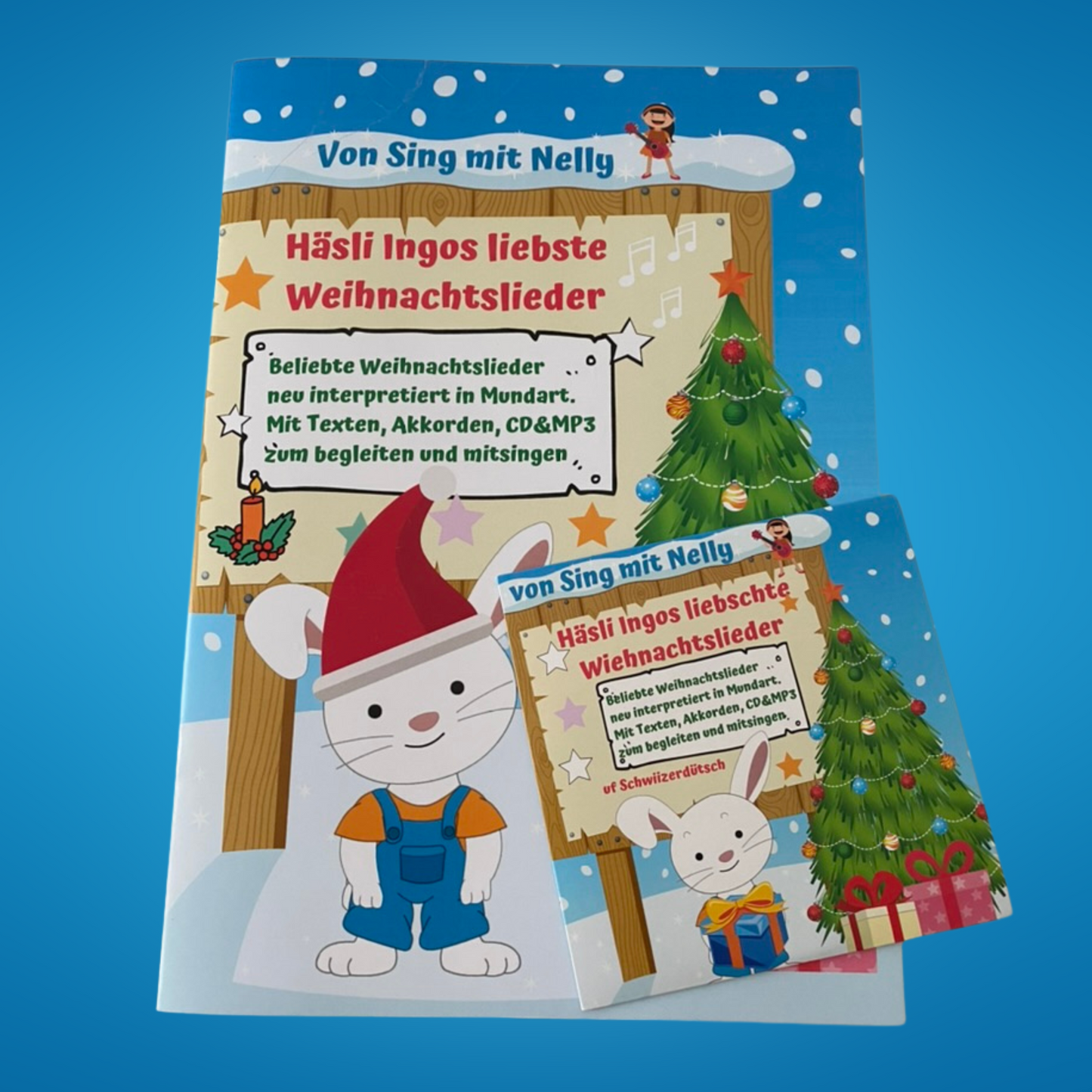 Haesli Ingos liebste Weihnachtslieder: Beliebte Lieder in Mundart, neu interpretiert mit Texten, Akkorden, CD und MP3 zum Mitsingen.