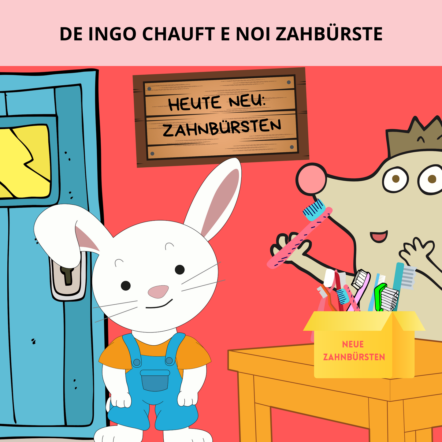DE INGO CHAUFT E NOI ZAHBÜRSTE / HÖRSPIEL IN MUNDART / MP3 ZUM DOWNLOADEN
